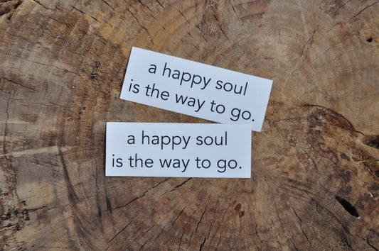 happy soul sticker